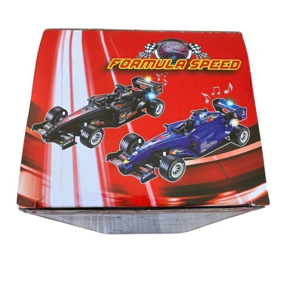 RC Formula Speed Racing Radio Remote Control Blue Hobby Battery Operated - Picture 5 of 12